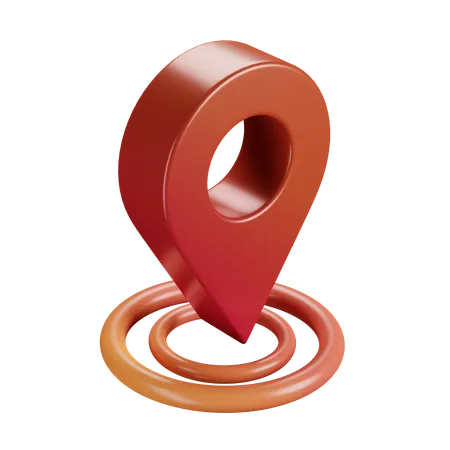 Épingle de carte  3D Icon