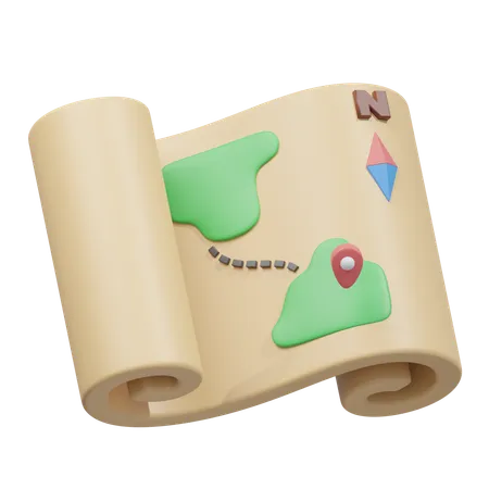 Épingle de carte  3D Icon