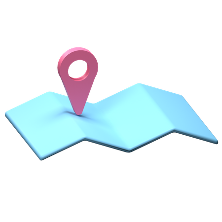 Épingle de carte  3D Illustration