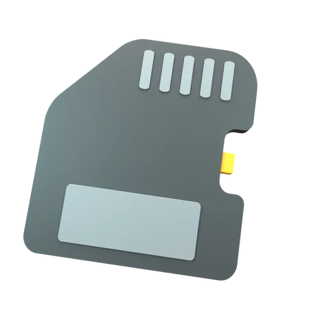 Carte SD  3D Icon