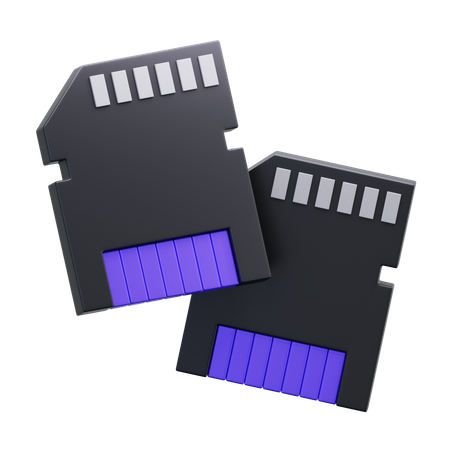Carte SD  3D Icon