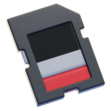 Carte SD  3D Icon