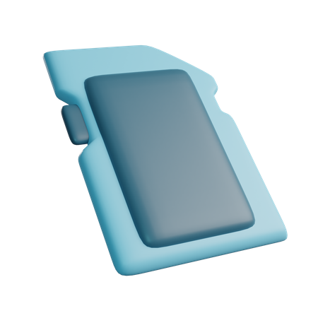 Carte SDHC  3D Icon