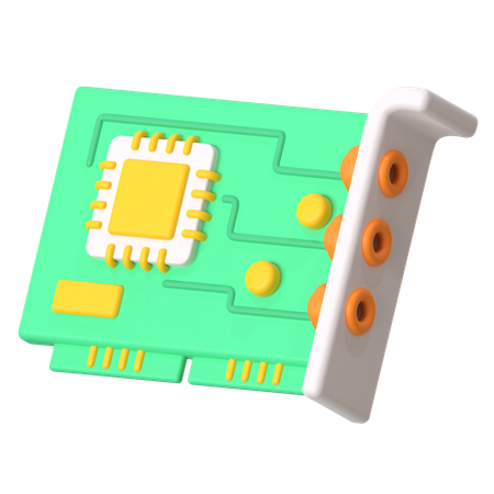 Carte son  3D Icon