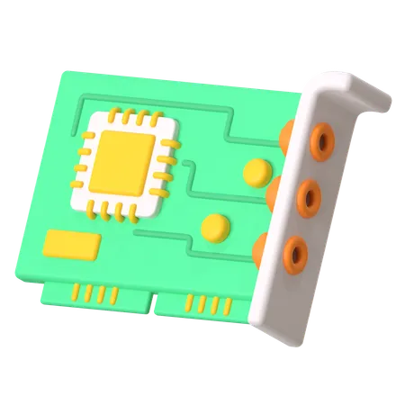 Carte son  3D Icon