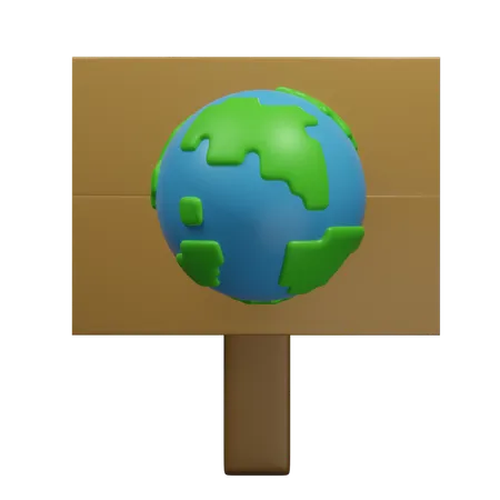 Planche à terre  3D Icon