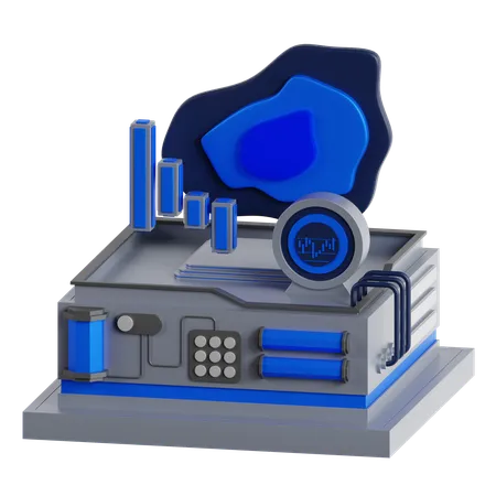 Carte de chaleur  3D Icon