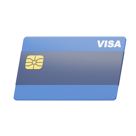 Carte Visa  3D Icon