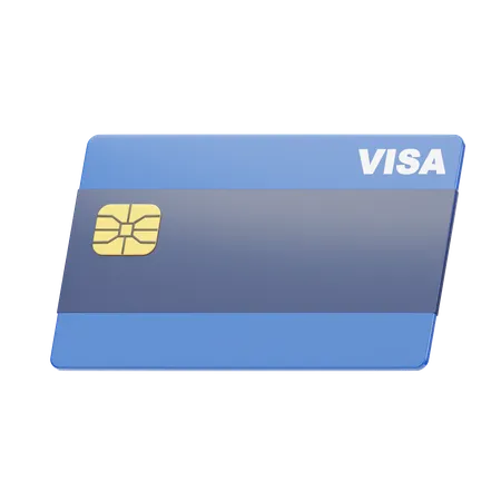 Carte Visa  3D Icon