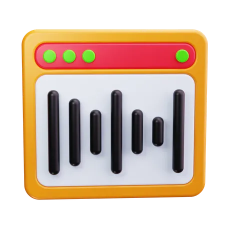 Tableau vocal  3D Icon