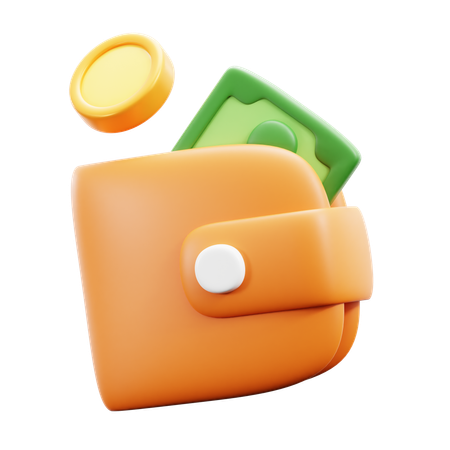 Carteira  3D Icon