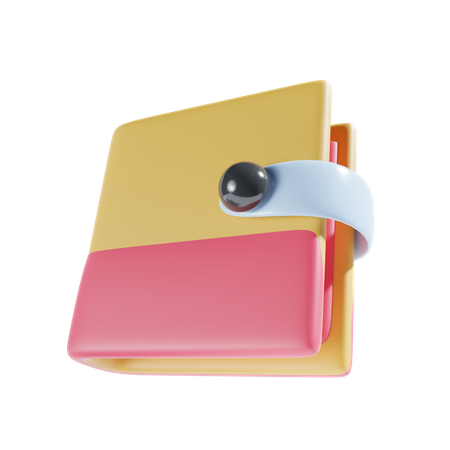 Carteira  3D Icon