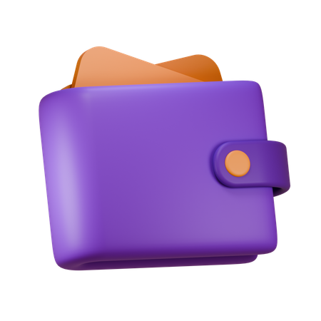 Carteira  3D Icon