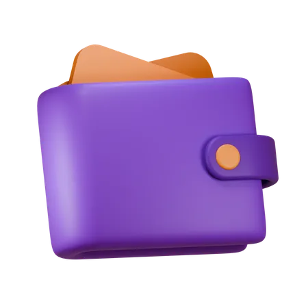 Carteira  3D Icon