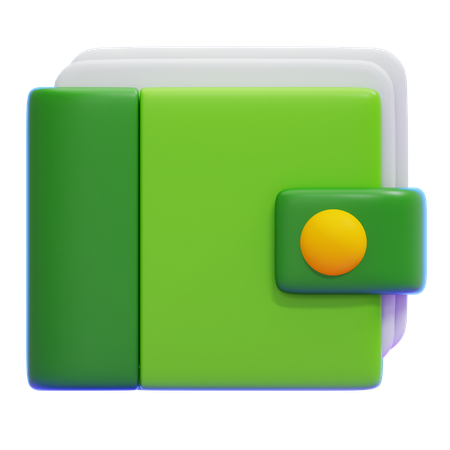 Carteira  3D Icon
