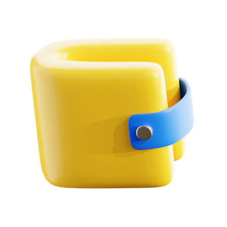 Carteira  3D Icon