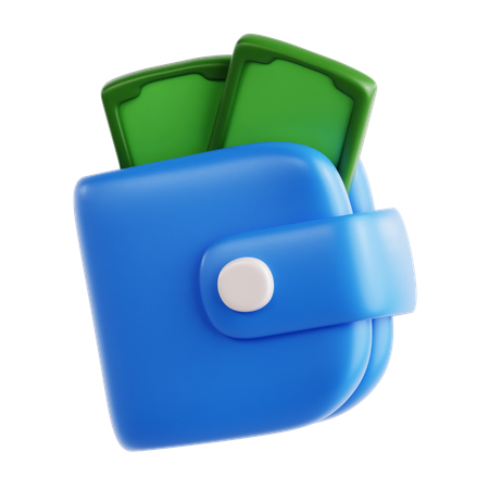 Carteira  3D Icon