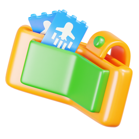 Carteira  3D Icon