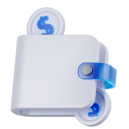 Carteira  3D Icon