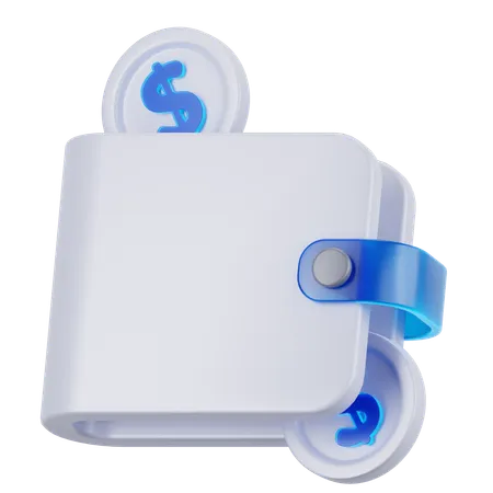 Carteira  3D Icon