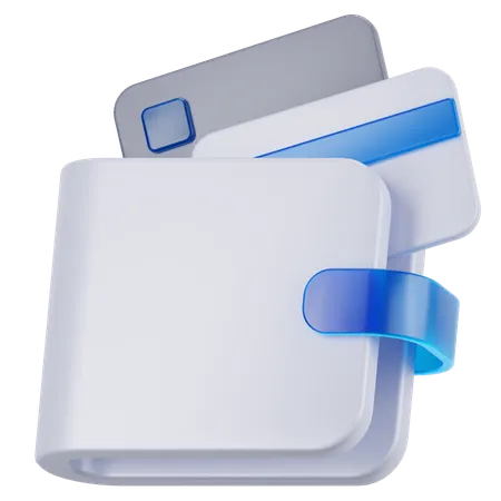 Carteira  3D Icon