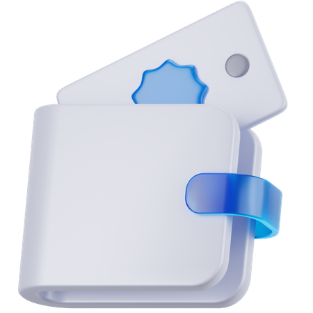 Carteira  3D Icon
