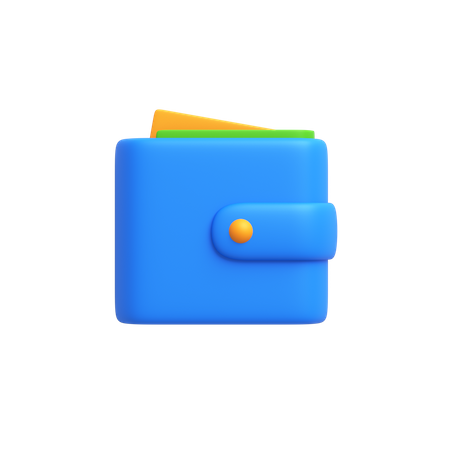 Carteira  3D Icon