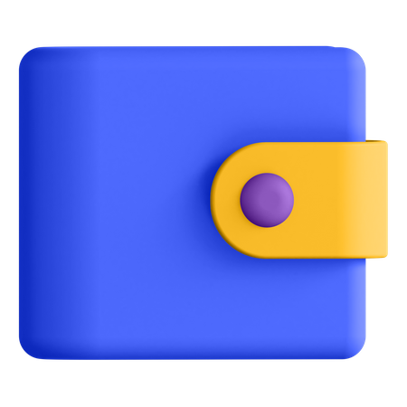 Carteira  3D Icon