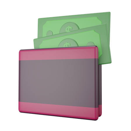 Carteira  3D Illustration