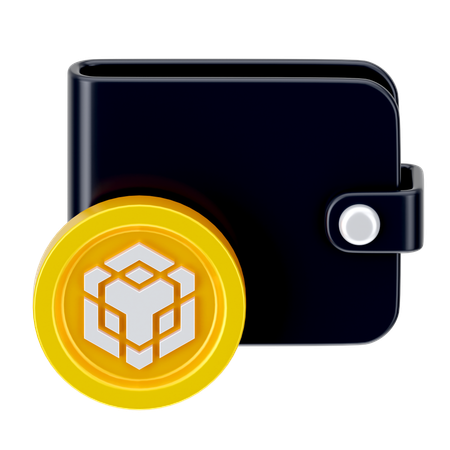 Carteira binance  3D Icon