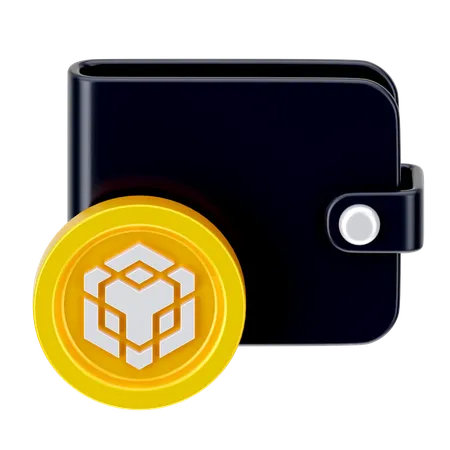 Carteira binance  3D Icon