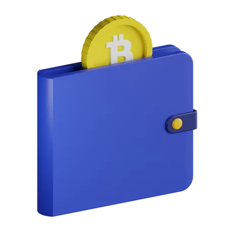 Ilustracao 3 D Bitcoin 3D Illustration