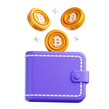 Carteira criptografada  3D Icon