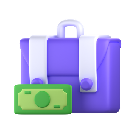 Carteira de Investimentos  3D Icon
