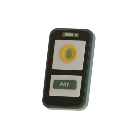 Carteira Digital  3D Icon