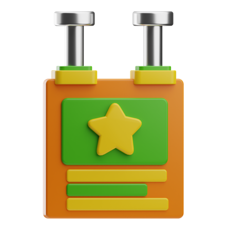 Póster  3D Icon