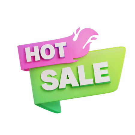 Signo de venta caliente  3D Icon