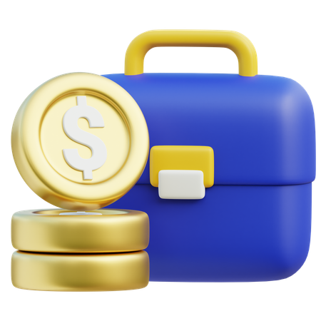 Cartera financiera  3D Icon