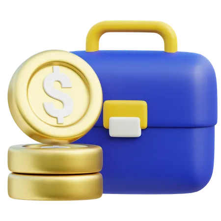 Cartera financiera  3D Icon