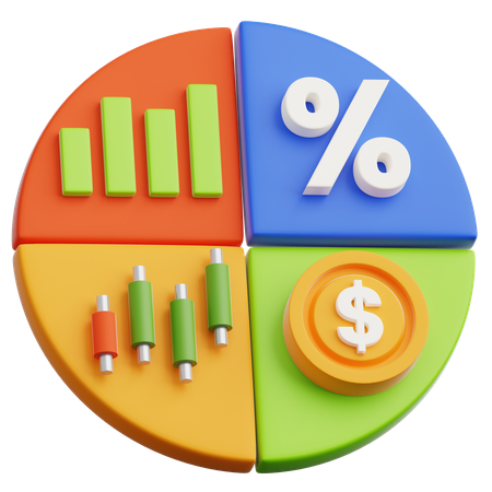 Cartera financiera  3D Icon