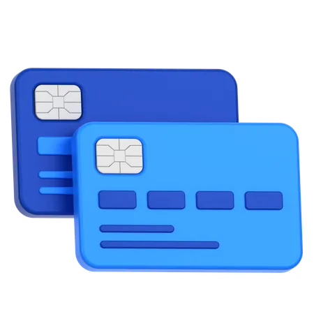 Cartes de crédit  3D Icon