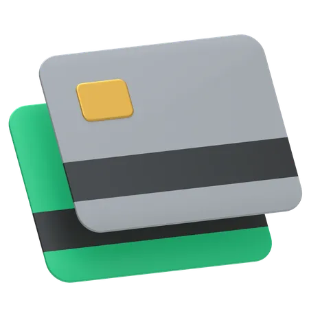 Cartes de crédit  3D Icon