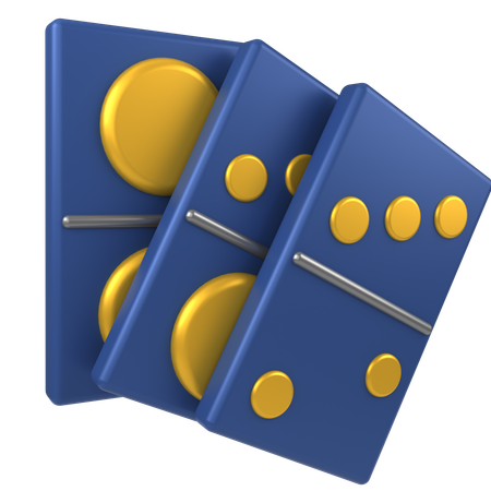 Cartes dominos  3D Icon