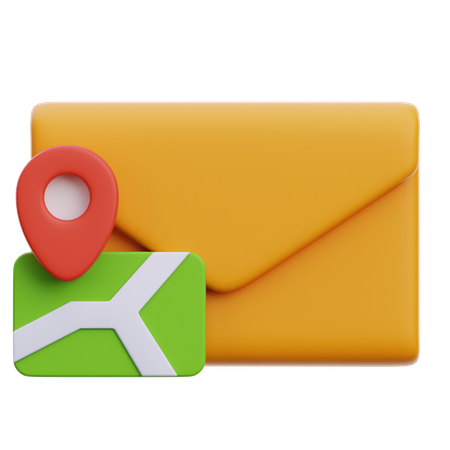 Cartes e-mail  3D Icon