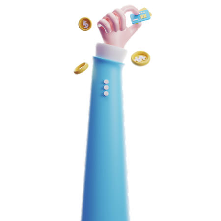 Cartões de pagamento  3D Icon
