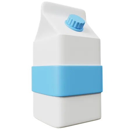 Carton de lait  3D Icon