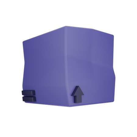 Carton endommagé  3D Icon