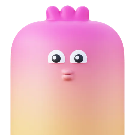 Cartoon Avatar  3D Icon