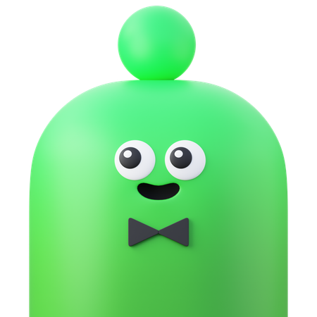 Cartoon Avatar  3D Icon