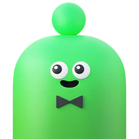 Cartoon Avatar  3D Icon